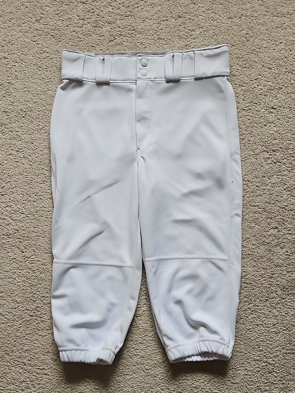 Women's White Softball Pants
